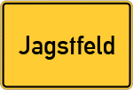 Place name sign Jagstfeld