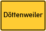 Place name sign Döttenweiler