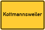 Place name sign Kottmannsweiler