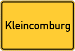 Place name sign Kleincomburg