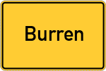 Place name sign Burren