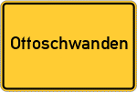 Place name sign Ottoschwanden