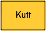 Place name sign Kutt