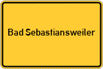Place name sign Bad Sebastiansweiler