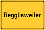 Place name sign Regglisweiler