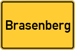 Place name sign Brasenberg
