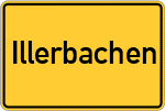 Place name sign Illerbachen