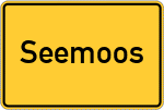 Place name sign Seemoos