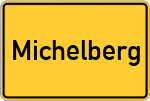 Place name sign Michelberg
