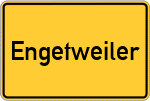 Place name sign Engetweiler