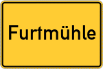 Place name sign Furtmühle