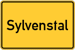 Place name sign Sylvenstal