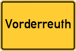 Vorderreuth