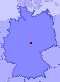 Show Bad Langensalza in larger map