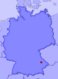 Show Straubing in larger map