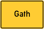 Place name sign Gath