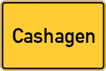 Place name sign Cashagen
