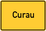 Place name sign Curau
