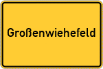 Place name sign Großenwiehefeld