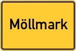 Place name sign Möllmark