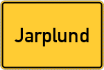 Place name sign Jarplund
