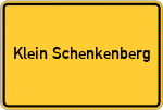 Place name sign Klein Schenkenberg