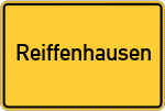Place name sign Reiffenhausen