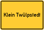 Place name sign Klein Twülpstedt