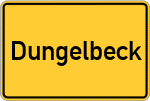 Place name sign Dungelbeck