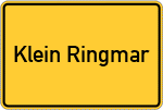 Place name sign Klein Ringmar