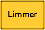Place name sign Limmer