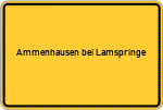 Place name sign Ammenhausen bei Lamspringe