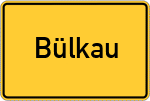 Place name sign Bülkau