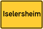 Place name sign Iselersheim