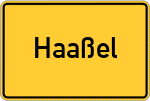 Place name sign Haaßel
