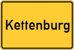 Place name sign Kettenburg