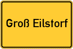 Place name sign Groß Eilstorf