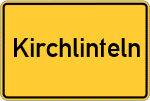 Place name sign Kirchlinteln