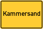 Place name sign Kammersand