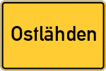 Place name sign Ostlähden