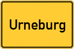 Place name sign Urneburg