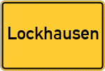 Place name sign Lockhausen