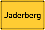 Place name sign Jaderberg