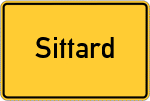 Place name sign Sittard