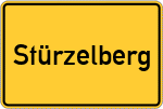 Place name sign Stürzelberg