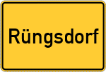 Place name sign Rüngsdorf