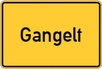 Place name sign Gangelt