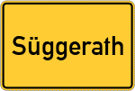 Place name sign Süggerath