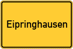 Place name sign Eipringhausen