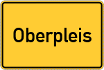 Place name sign Oberpleis